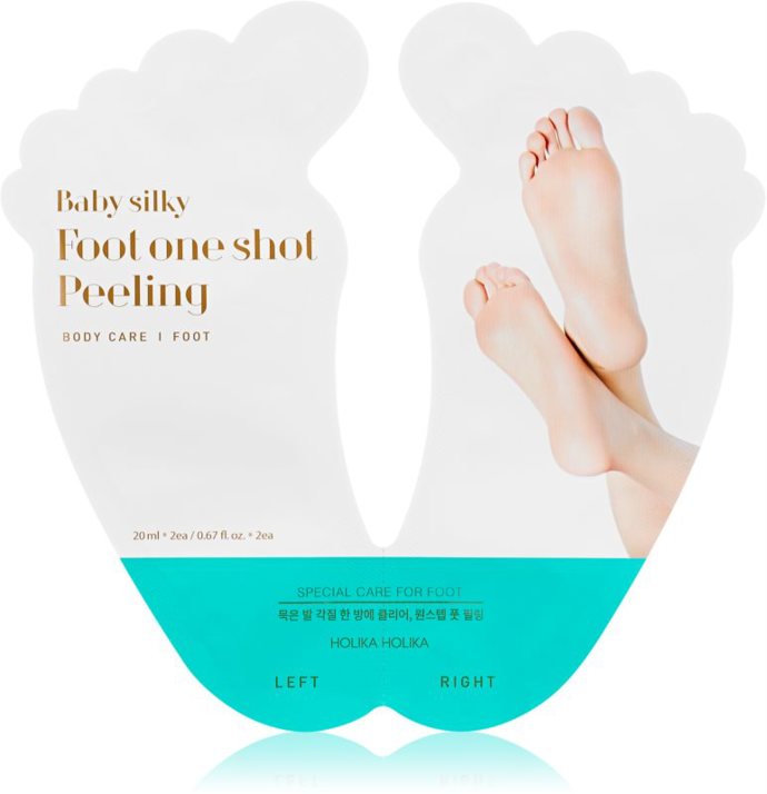 Exfoliační maska na popraskaná chodidla + ponožky Baby Silky Foot, Holika Holika, 254 Kč
Exfoliační maska na popraskaná chodidla + ponožky Baby Silky Foot, Holika Holika, 254 Kč