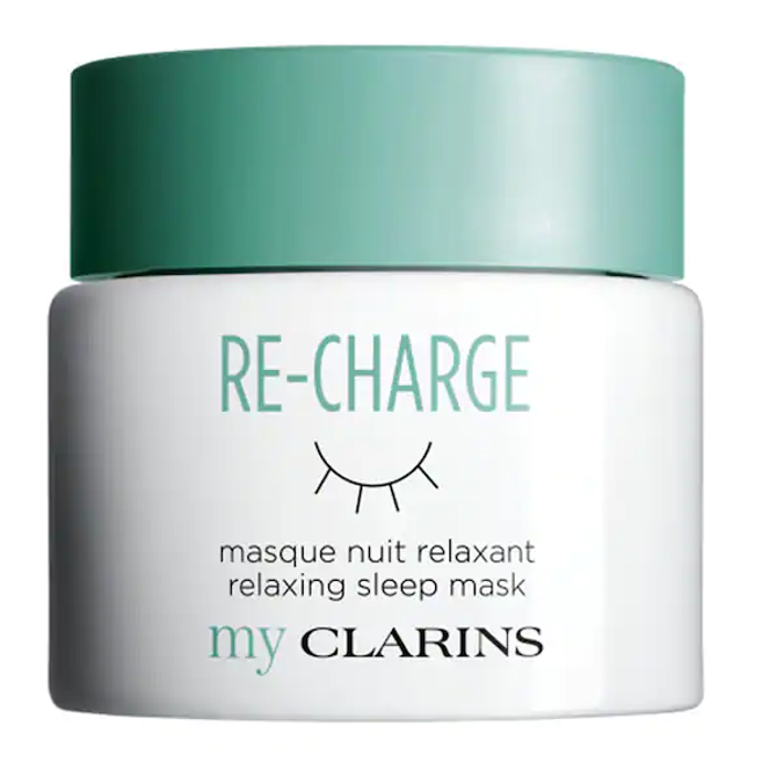Noční maska Re-Charge Relaxing Sleep Mask, My Clarins, 549 Kč
Noční maska Re-Charge Relaxing Sleep Mask, My Clarins, 549 Kč