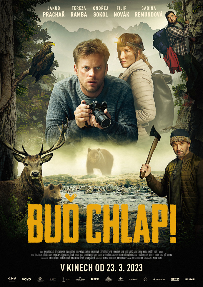 KINO

Jakub Prachař, Tereza Ramba, Ondřej Sokol či Sabina Remundová. To je hvězdné herecké obsazení nového filmu Buď Chlap!, který dorazí do kin 23. března. 

Děj se odehrává z velké části v prostředí Vysokých Tater, kam Jakub Prachař v roli Pavla vyrazí na chlapácký kurz. „A vrátí se zpátky jako jiný, lepší člověk. Vlastně každý, kdo jede do Tater, se vrátí jako lepší člověk, to je něco jako jet do Tibetu, ale lepší, protože jsou to Tatry,“ vysvětlil Jakub Prachař. 
