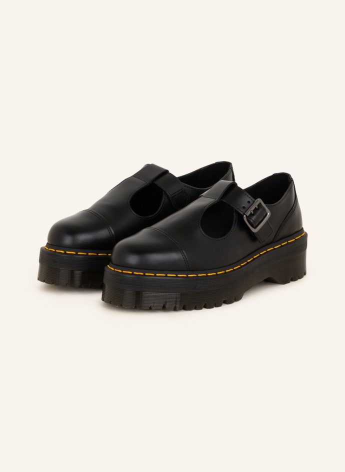 Mary Jane na platformě, Dr. Martens, cca 5000 Kč
Mary Jane na platformě, Dr. Martens, cca 5000 Kč