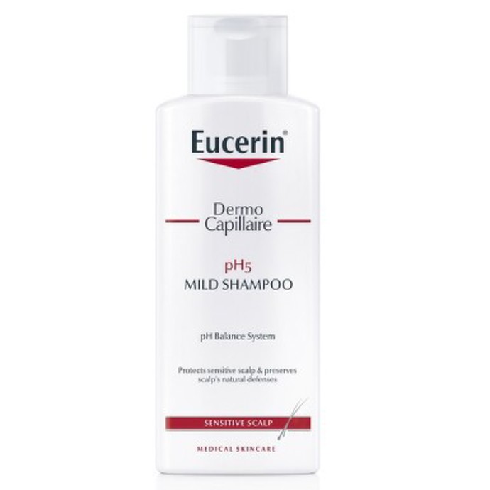 jemný šampon pro citlivou pokožku, 299 Kč, Eucerin – během Dnů Marianne platí na Eucerin akce 2+1 zdarma
