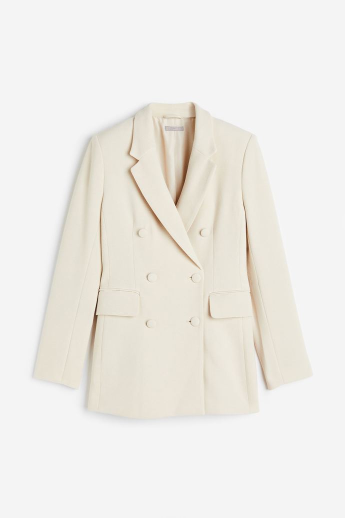 Bílé sako, H&M, 1299 Kč
Bílé sako, H&M, 1299 Kč