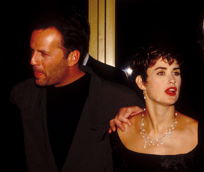 Bruce Willis během let