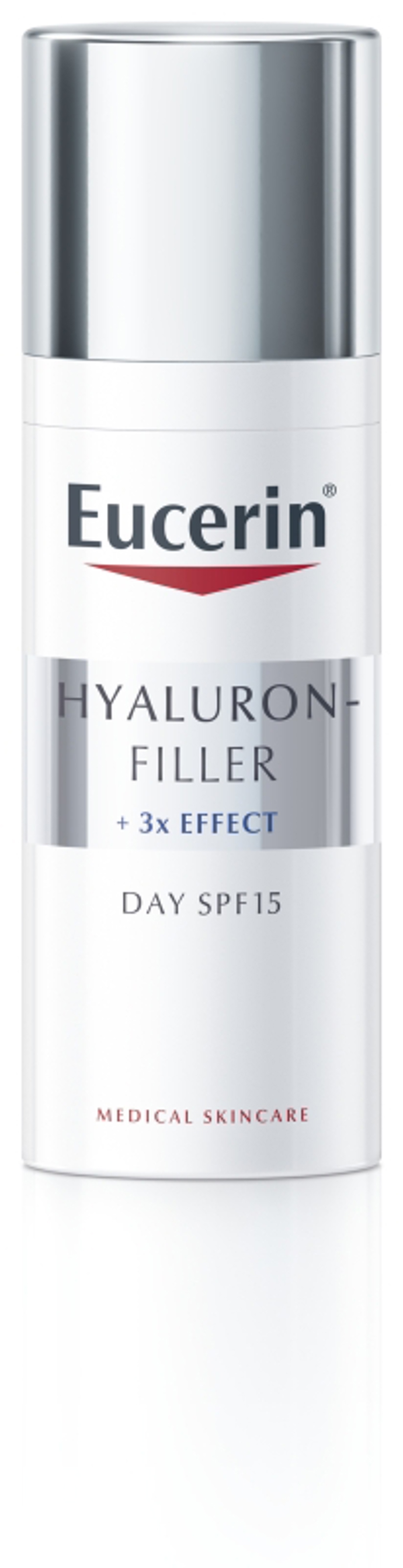 Denní krém pro normální a smíšenou pleť SPF 15 Hyaluron-Filler, Eucerin, 50 ml, 649 Kč
