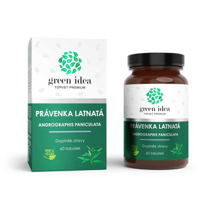 Právenka latnatá neboli Měkýn latnatý původem pochází z Indie a Srí Lanky, ale jako léčivá bylina je používaná po celém světě. Právenka je antioxidant, který pročišťuje organismus, přispívá k normální činnosti jater, trávení a k normální hladině cukru v krvi. Vhodná je při detoxikaci organismu a jako adaptogen (ochrana organismu, biostimulátor, harmonizátor).

Právenka latnatá, doplněk stravy, Green idea, 60 tobolek za 198 Kč 
