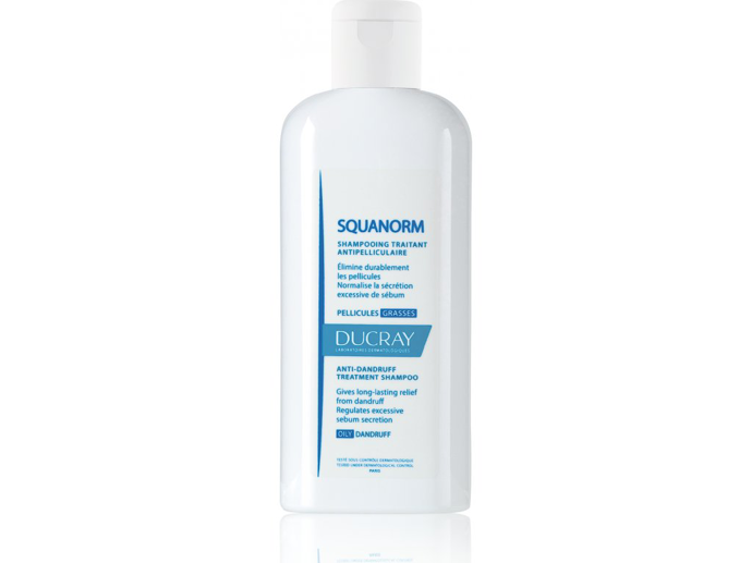 Šampon proti mastným lupům Squanorm, Ducray, 426 Kč
Šampon proti mastným lupům Squanorm, Ducray, 426 Kč