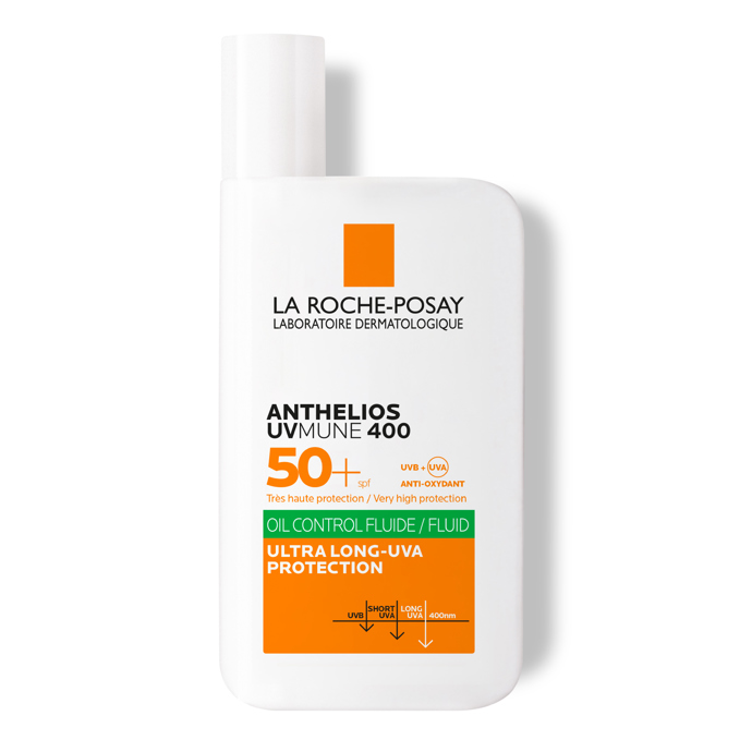 Zmatňující fluid Anthelios UVMUNE 400 Oil Control SPF 50+, La Roche-Posay, 659 Kč
Zmatňující fluid Anthelios UVMUNE 400 Oil Control SPF 50+, La Roche-Posay, 659 Kč