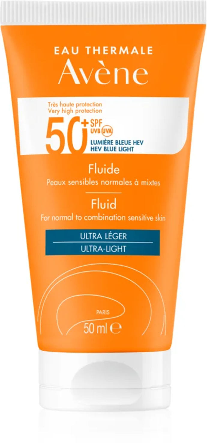 Fluid na obličej SPF 50+, Avène, 699 Kč
Fluid na obličej SPF 50+, Avène, 699 Kč