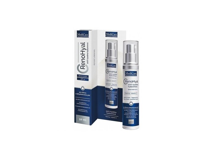 Denní krém RenoHyal C 100% kyselina hyaluronová, SynCare, 840 Kč
Denní krém RenoHyal C 100% kyselina hyaluronová, SynCare, 840 Kč