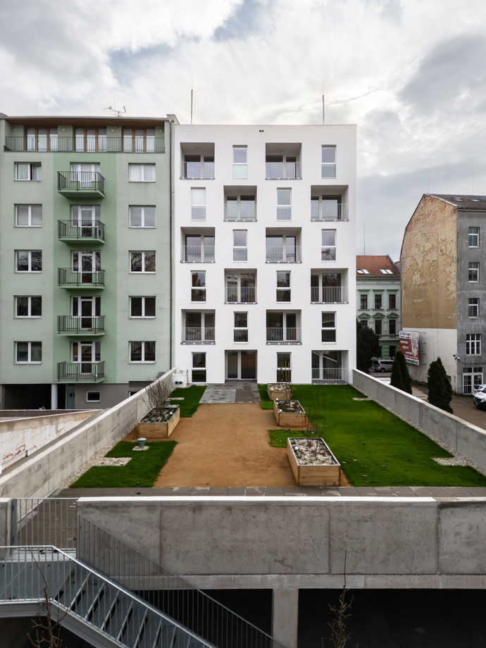 Galerie: Bytový dům v Brně Galerie: Bytový dům v Brně
