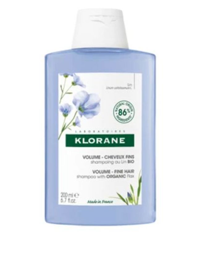 KLORANE Šampon s BIO lnem pro jemné vlasy bez objemu, 275 Kč
KLORANE Šampon s BIO lnem pro jemné vlasy bez objemu, 275 Kč