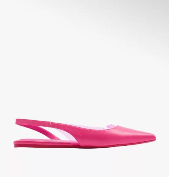 Balerínky s otevřenou patou, Deichmann, 799 Kč
Balerínky s otevřenou patou, Deichmann, 799 Kč