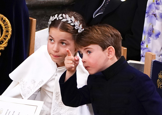 princ Louis a princezna Charlotte
princ Louis a princezna Charlotte