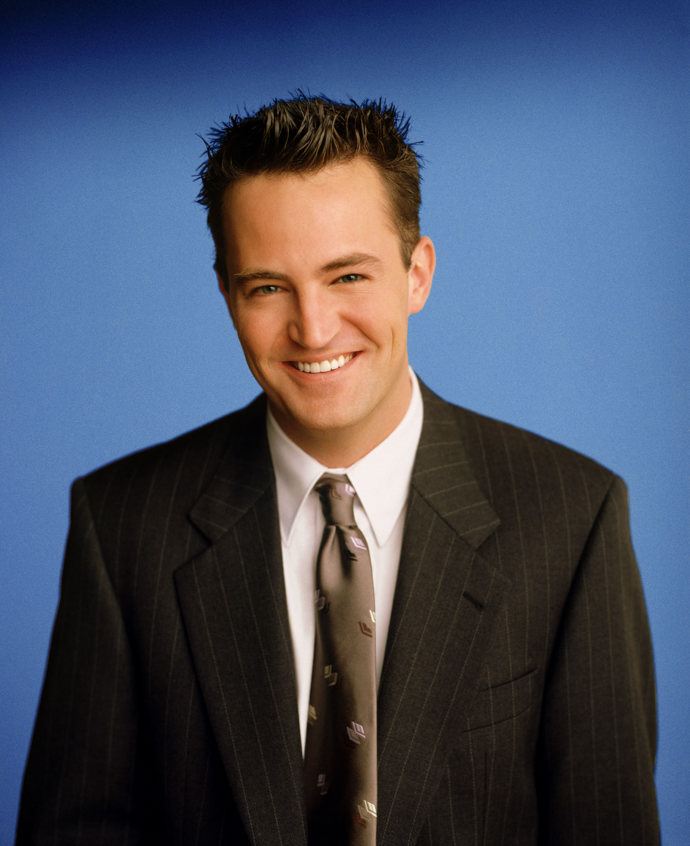 Matthew Perry jako Chandler v Přátelích.
