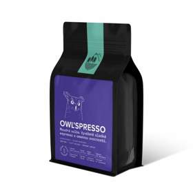 OWL’SPRESSO – OLVIN MORENO, Nordbeans, 250 g za 325 Kč
