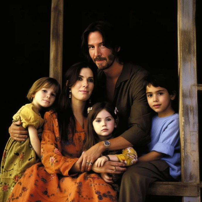 Keanu Reeves a Sandra Bullock
Keanu Reeves a Sandra Bullock