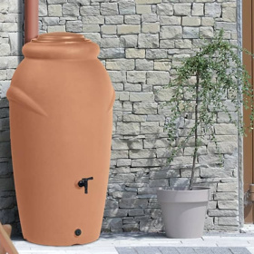 Sud na dešťovou vodu Aquacan Baby 210 l (ø 60 cm, v. 113 cm), antracit, 1 649,23 Kč, www.geomall.cz