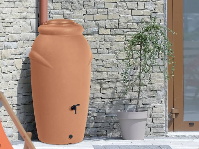 Sud na dešťovou vodu Aquacan Baby 210 l (ø 60 cm, v. 113 cm), antracit, 1 649,23 Kč, www.geomall.cz Sud na dešťovou vodu Aquacan Baby 210 l (ø 60 cm, v. 113 cm), antracit, 1 649,23 Kč, www.geomall.cz