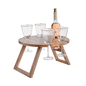 Piknikový stolek s držáky na sklenice 40 cm, 1 290 Kč, www.butlers.cz