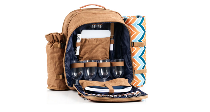 CampFeuer Piknikový batoh pro 4 osoby, 1 067,83 Kč, www.kaufland.cz