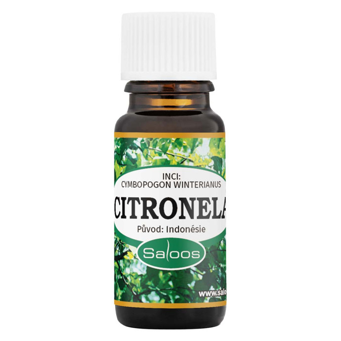Esenciální olej Citronela, Saloos, 10 ml, 78 Kč
Esenciální olej Citronela, Saloos, 10 ml, 78 Kč