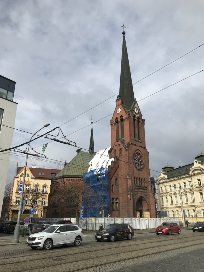 Galerie: Průběh přestavby Červeného kostela Galerie: Průběh přestavby Červeného kostela
