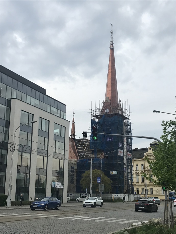 Galerie: Průběh přestavby Červeného kostela Galerie: Průběh přestavby Červeného kostela