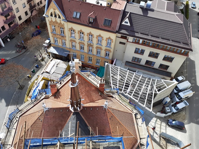 Galerie: Průběh přestavby Červeného kostela Galerie: Průběh přestavby Červeného kostela