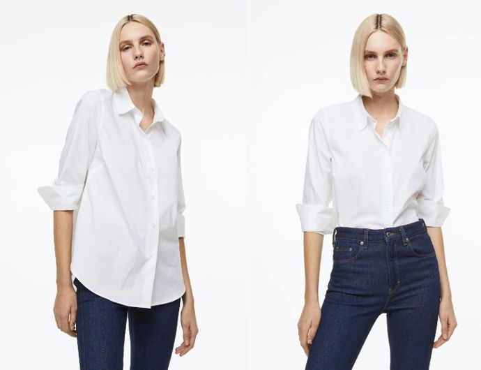Bílá košile, H&M, 499 Kč
Bílá košile, H&M, 499 Kč