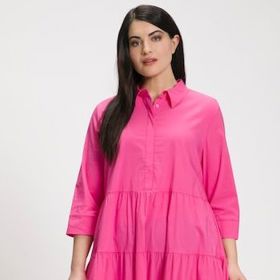 Košilové šaty do A střihu, Ulla Popken, 1099 Kč
