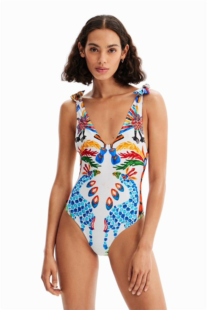 Vzorované jednodílné plavky Deborah, Desigual, 2299 Kč
