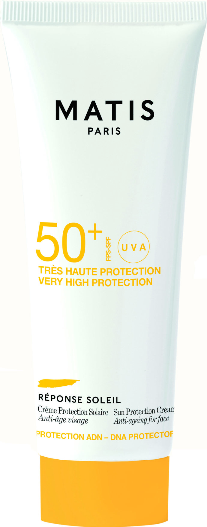 Opalovací krém na obličej proti předčasnému stárnutí Réponse Soleil Sun Protection SPF 50+, Matis Paris, 50 ml, 1250 Kč
