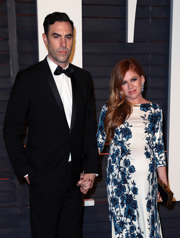 Sacha Baron Cohen & Isla Fisher
Sacha Baron Cohen & Isla Fisher