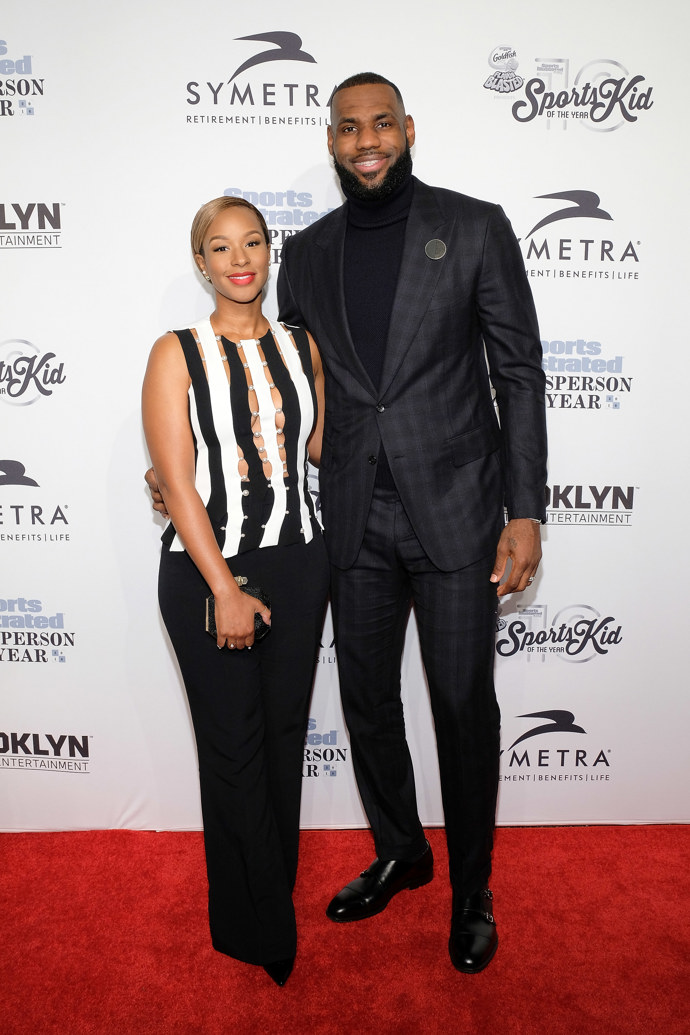 Lebron James & Savannah James
Lebron James & Savannah James