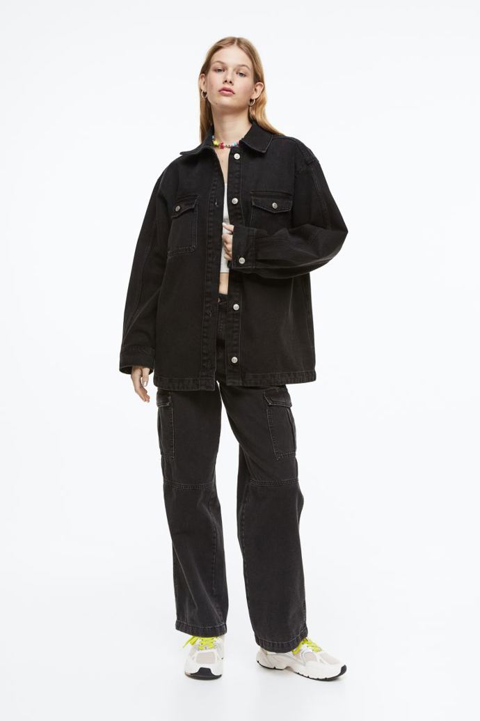 černá košilová bunda, H&M, 999 Kč
černá košilová bunda, H&M, 999 Kč