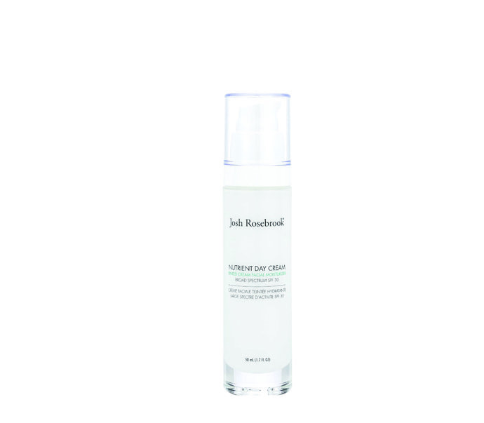 Hydratační pleťový krém Nutrient Day Cream SPF 30, Josh Rosebrook, 50 ml, 2300 Kč
