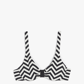 Vzorovaný bikini top, Max Mara, 4000 Kč
