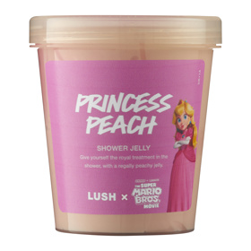 Sprchové želé Princess Peach, Lush, 400 Kč (240g)
Sprchové želé Princess Peach, Lush, 400 Kč (240g)