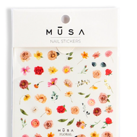 Floral samolepky na nehty MUSA , Nail Mix, 125 Kč
