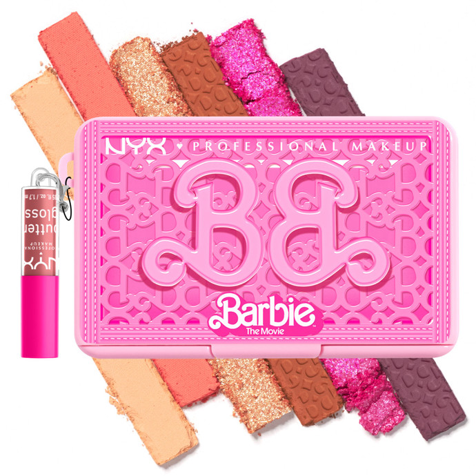 Paletka očních stínů Barbie On The Go, NYX Professional Makeup X Barbie, 549 Kč
Paletka očních stínů Barbie On The Go, NYX Professional Makeup X Barbie, 549 Kč