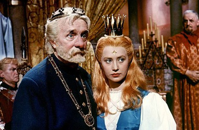 Princezna Lada s králem.