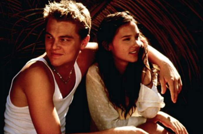Leonardo ve filmu Pláž.