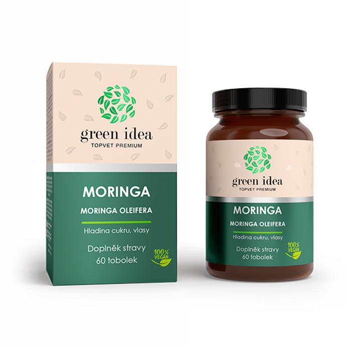 Moringa - doplněk stravy, Green Idea, 198 Kč
