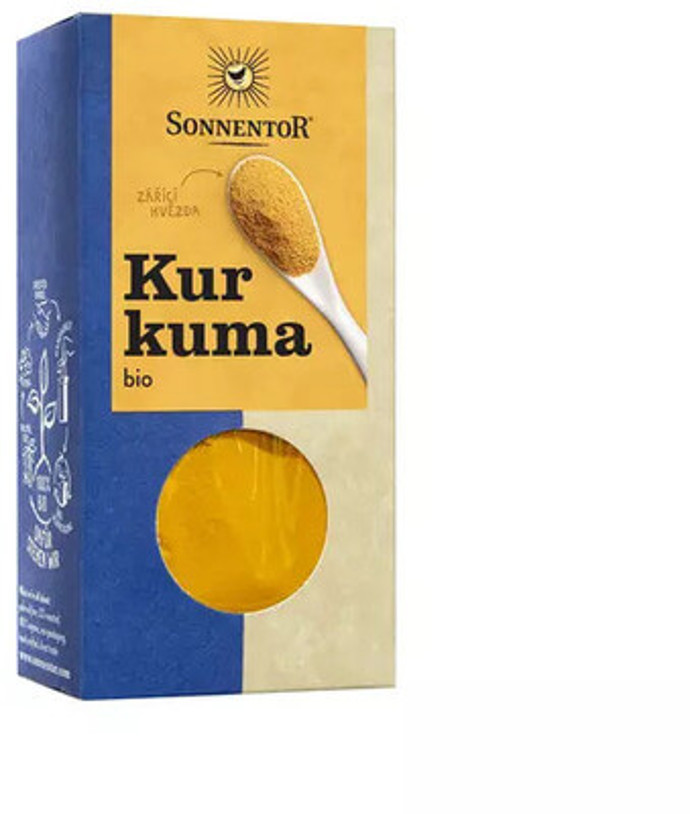 Kurkuma, Sonnentor, 65 Kč
