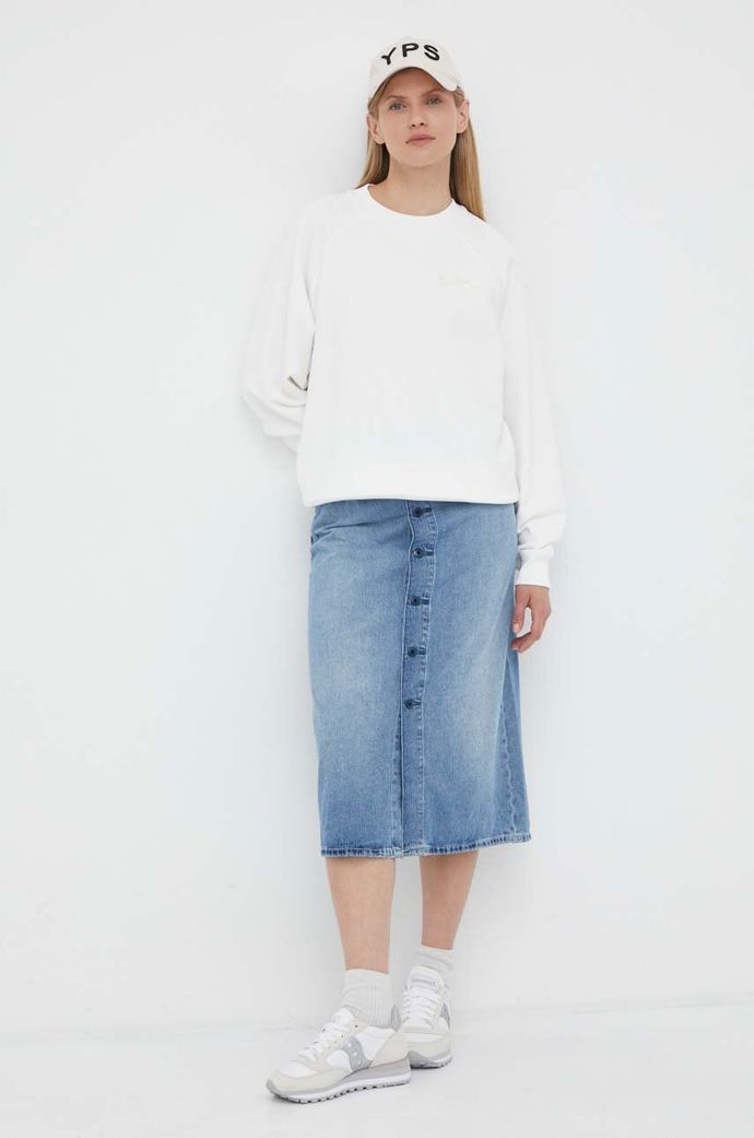 Denimové maxi sukně budou letos na podzim také velkým trendem.

Značka sukně: G-Star Raw
