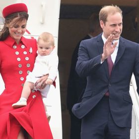 2014

Princ George s rodiči po příletu na Nový Zéland.
