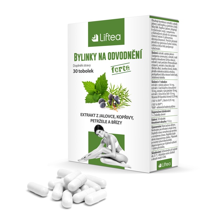 Bylinky na odvodnění, Liftea, 169 Kč
