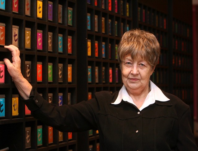 Marie Kyselková ve stáří.