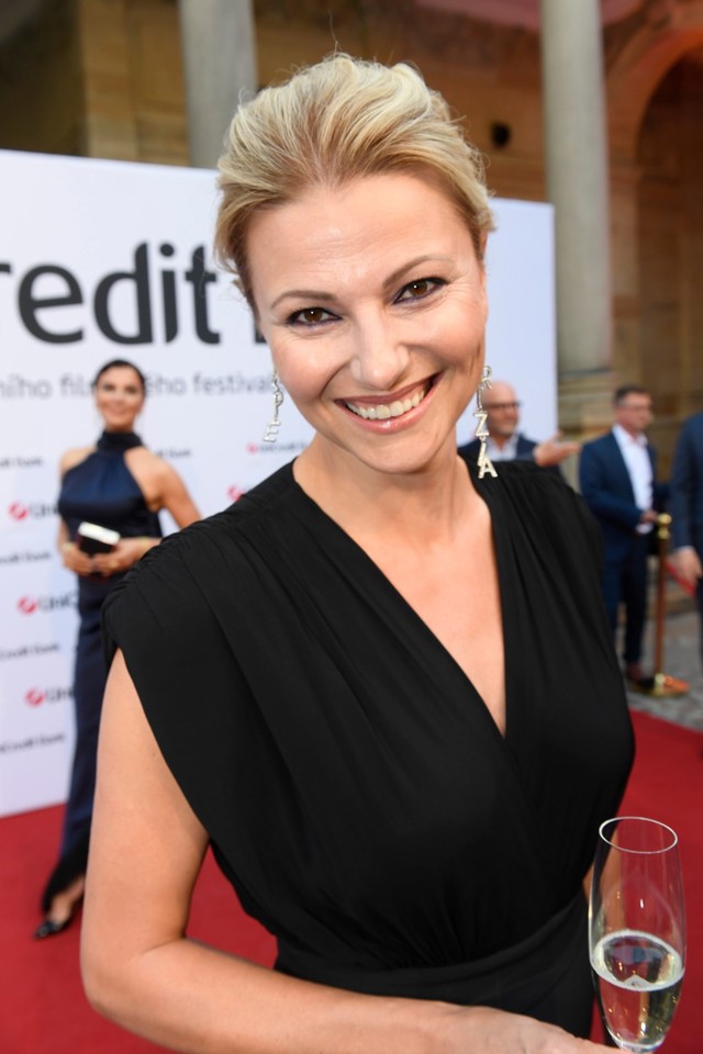 Jitka vypadá neskutečně.
