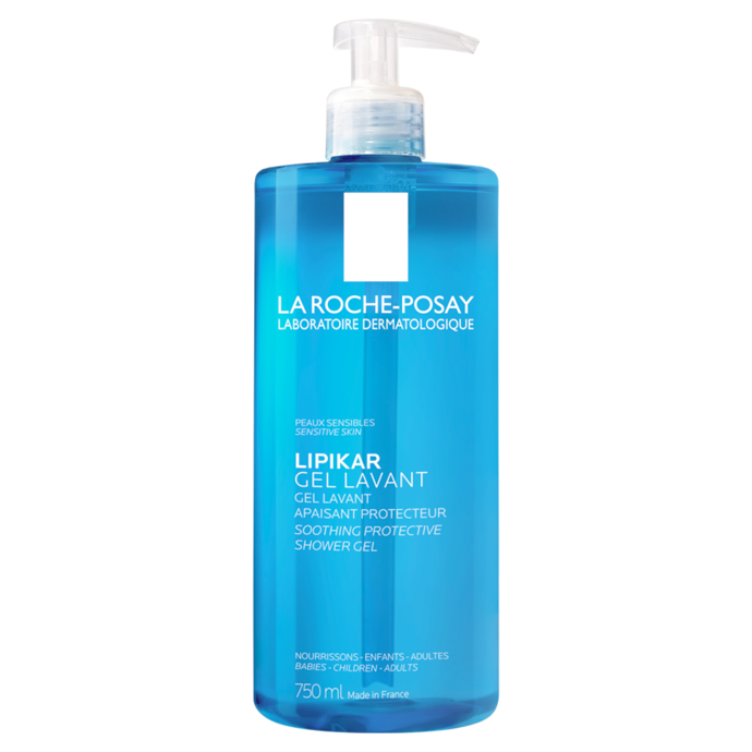 Sprchový gel Lipikar, La Roche-Posay 

Pokud máte citlivou pokožku, vsaďte na produkty z lékárny jako je tento. Jemně čistí, ale nevysušuje a nedráždí. Je vhodný i pro malé děti.  

Cena: 359 Kč (750ml)
